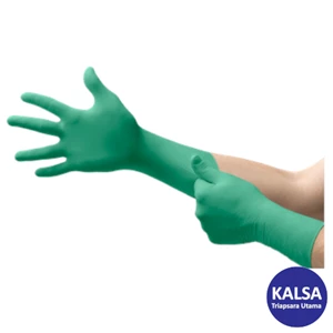Sarung Tangan Safety Glove Ansell TouchNTuff 92-605 Extended Cuff Disposable Nitrile Hand Protection
