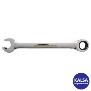 Yamoto YMT-582-0400K Size 14 mm Metric Double Ratchet Combination Spanner