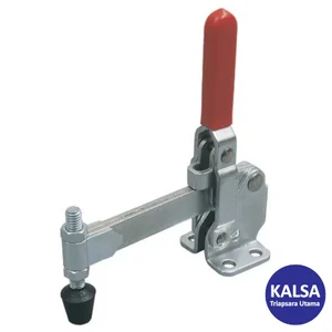 Indexa IND-443-1820K V450-FS Flanged Solid Bar Vertical Industrial Toggle Clamp