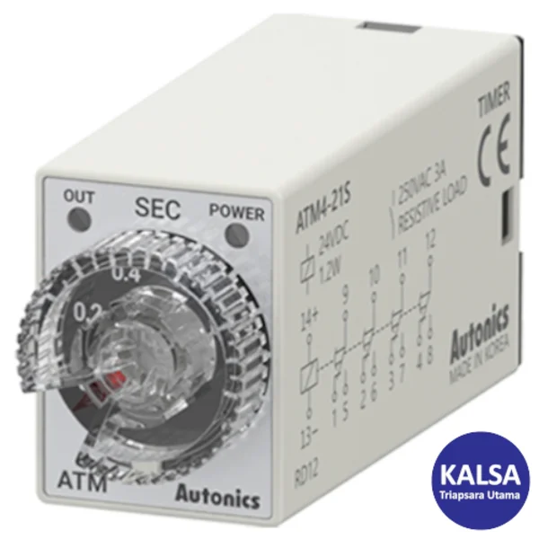 Autonics ATM4-560S ATM Series Power Supply 220VAC~ Miniature Analog Timer