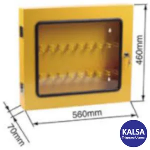 Metal Padlock Station Lototo LX08A Size 560 x 460 x 70 mm