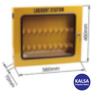 Metal Padlock Station Lototo LX08B Size 560 x 460 x 70 mm