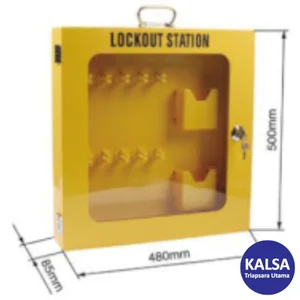 Metal Padlock Station Lototo LK41 Size 480 x 500 x 85 mm