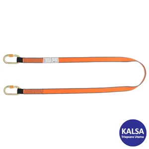 KStrong AFL406301 Length 1.8 m with Karabiners Essential Restraint Webbing Lanyard