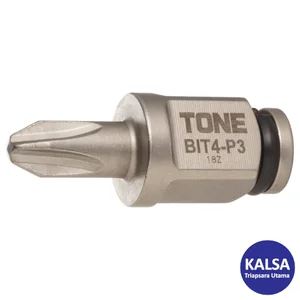 Mata Obeng Tone BIT4-P3 Size 18 mm Screwdriver Bit