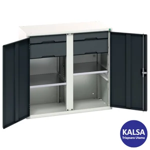 Bott BOT-405-0337N Anthracite Grey Size 1000 x 1050 x 550 mm Verso Kitted Cupboard 2 Doors