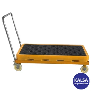 SpillCo SCO-802 Spill Pallet Trolley Dolly Cart for 2 Drum