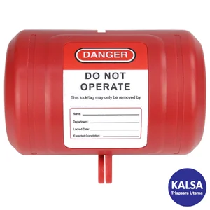 Lotofirst EP04 Red Diameter 21 mm Electrical Plug Lockout