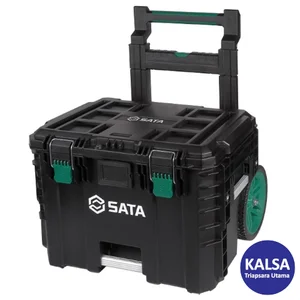Sata 95322 Capacity 65 L Dampproof Trolley Stackable Box
