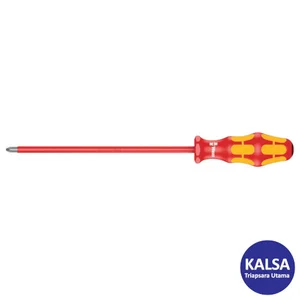 Wera 05006165001 Size PZ 2 x 200 mm VDE Insulated Screwdriver for Pozidriv Screw