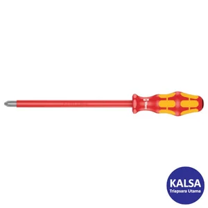 Wera 05006168001 Size PZ 4 x 200 mm VDE Insulated Screwdriver for Pozidriv Screw