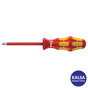 Wera 05006191001 Size # 2 x 100 mm VDE Insulated Screwdriver for PlusMinus Screw