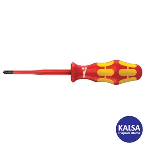 Wera 05006466001 Size # 2 x 100 mm VDE Insulated Screwdriver for PlusMinus Screw