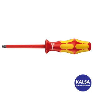 Wera 05004784001 Size # 2 x 200 mm VDE Insulated Screwdriver for Square Socket Head Screw