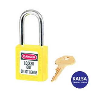 Gembok Master Lock 410YLW Keyed Different Safety Padlock Zenex Thermoplastic LOTO