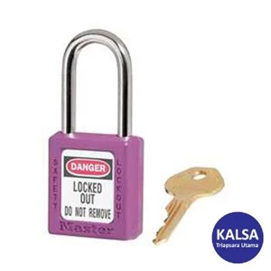 Gembok Master Lock 410KAPRP Keyed Alike Safety Padlock Zenex Thermoplastic