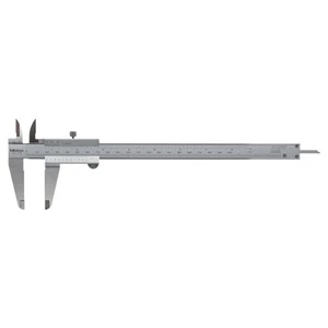 Mitutoyo 160-125 Inch - Metric with Nib Style Jaws and Fine Adjustment Vernier Caliper