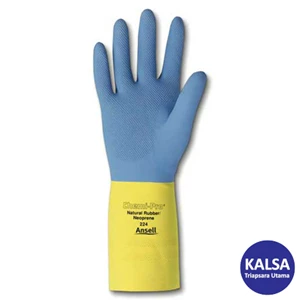 An Chemi-Pro 87-224 Natural Rubber Latex Chemical and Liquid Protection Glove