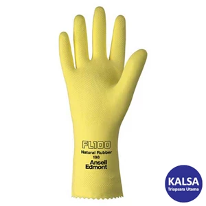 An FL 100s 87-188 Natural Rubber Latex Chemical and Liquid Protection Glove