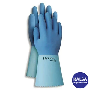 An FL 100s 87-254 Natural Rubber Latex Chemical and Liquid Protection Glove