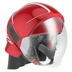 Bullard Magma Red Platform Fire Helmet