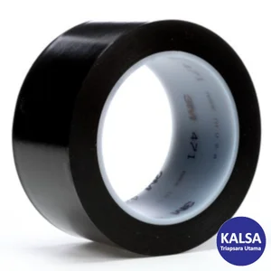 3M 471 Black Vinyl Industrial Tape