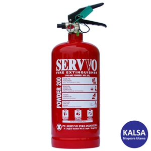 Servvo P200 ABC90 ABC Dry Chemical Powder Fire Extinguisher