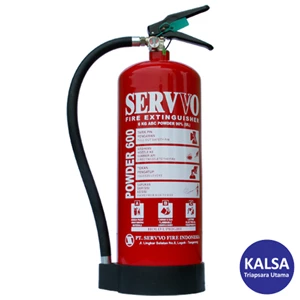 Servvo P600 ABC90 ABC Dry Chemical Powder Fire Extinguisher