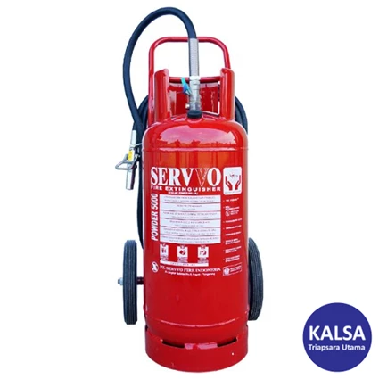 Dari Servvo P 5000 ABC 90 Trolley ABC Dry Chemical Powder Fire Extinguisher 0