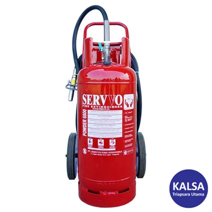 Dari Servvo P 6800 ABC 90 Trolley ABC Dry Chemical Powder Fire Extinguisher 0