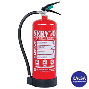 Servvo D 1430 FE-36 Portable Clean Agent FE-36 Fire Extinguisher
