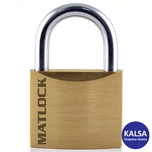 Matlock MTL-950-7975K Slimline Brass Security Padlock