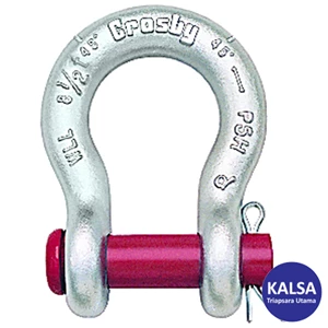 Crosby G-213 1018017 Size 1/4” Round Pin Anchor Shackle
