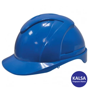 Tuffsafe TFF-957-1230K Blue ABS Vented Safety Helmet