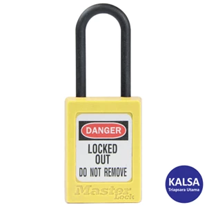 Master Lock S32YLW Keyed Different Zenex Dielectric Safety Padlock