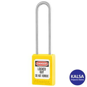 Master Lock S33LTYLW Keyed Different Zenex Snap Lock Safety Padlock