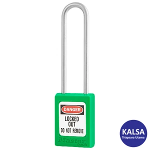 Master Lock S33LTGRN Keyed Different Zenex Snap Lock Safety Padlock