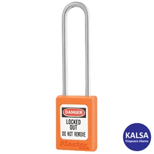 Master Lock S33LTORJ Keyed Different Zenex Snap Lock Safety Padlock