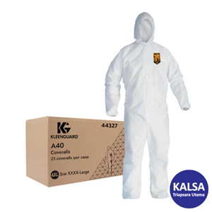 Baju Chemical Kimberly Clark 44336 Size 3XL A40 Liquid and Particle Protection Coverall