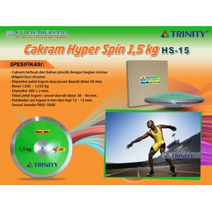 Lempar Cakram Hyper Spin 1.5Kg Hs-15