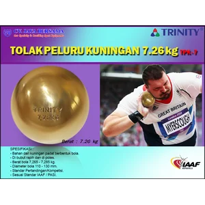 Tolak Peluru Kuningan Trinity 6Kg Tpk -6