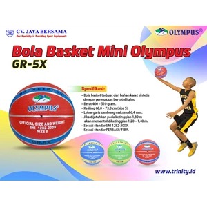  Basket Ball Olympus No.5 Gr-5X 
