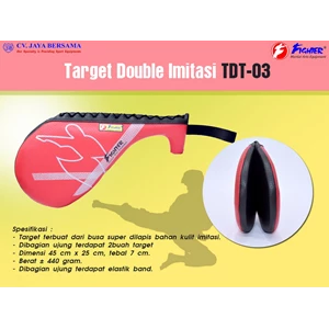 Target Double Imitasi Merah Tdt-03