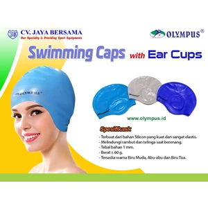 Swimming Caps With Ear Cup Sc-4608