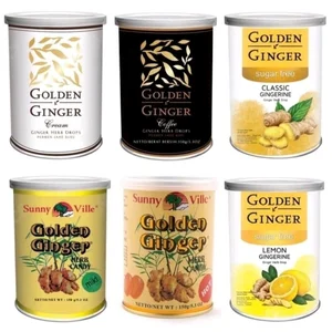 Permen Golden Ginger Kaleng Jahe Herbal 150gr