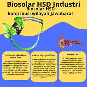 Bahan Bakar Minyak Diesel Industri Wilayah Jawa Barat