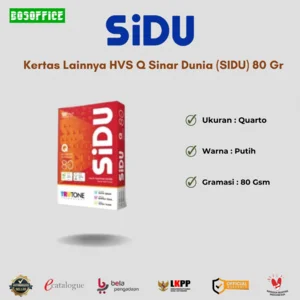 Kertas Lainnya HVS Q Sinar Dunia (SIDU) 80 Gr