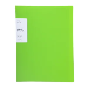 Clear Holder File Organizer Daiichi DPR A4 20 PRO LIGHT GREEN