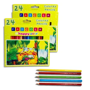 Pensil Warna Standard Pascola Happy Color 24 FL