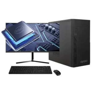 PC Desktop TKDN Axioo MyPC Pro J7V (8S1H19-24-8) With Monitor 24 Inch